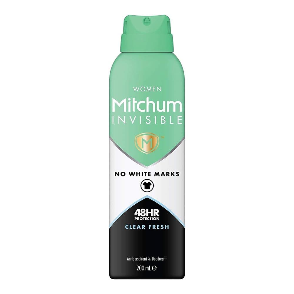 Mitchum Women Invisible Clear Fresh Antiperspirant Spray 200 ml