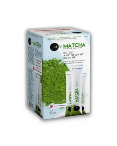 Matcha Premium Japanese Detox Antioxidant Burner - 20 Sachets